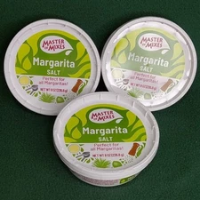 Master of Mixes Margarita Salt 8oz. per container.  QTY 3