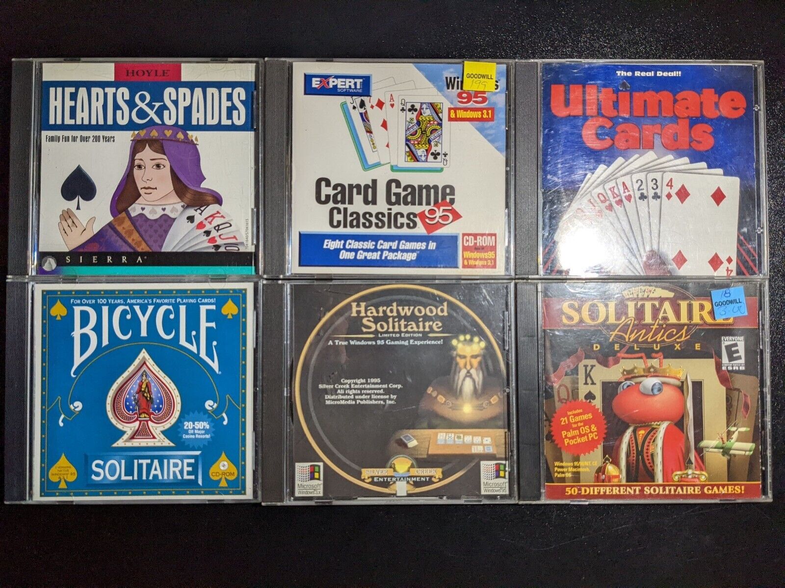 LOT OF 8 Vintage 1990-2000s PC CD-ROM Games, Music, and others USED  74299403101