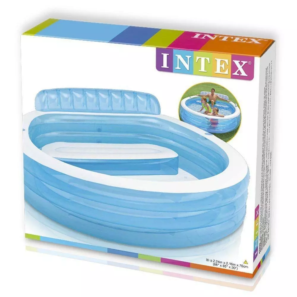 Inflatable pool for 2024 adults with seats