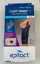 EPITACT CARP'IMMO Rigid Night Wrist Brace Carpal Tunnel Syndrome Choose Size