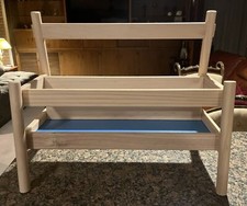 Ikea FLISAT Book Display Shelf, Solid Wood 002.907.83  New Condition