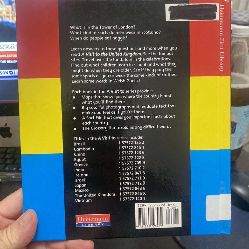 A Visit To The United Kingdom by Bell, Rachael.  Hardcover. 1999 - Image 2 of 3