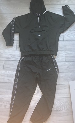 nike khaki tracksuit mens
