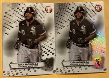Lot of 2 Yoan Moncada 2023 Topps Pristine Refractor + Base #149 ChiSox