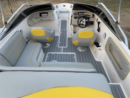 Rinker 250 Fiesta Vee Swim Platform Step Pad Boat EVA Foam Teak Deck Floor Mat - Picture 6 of 24