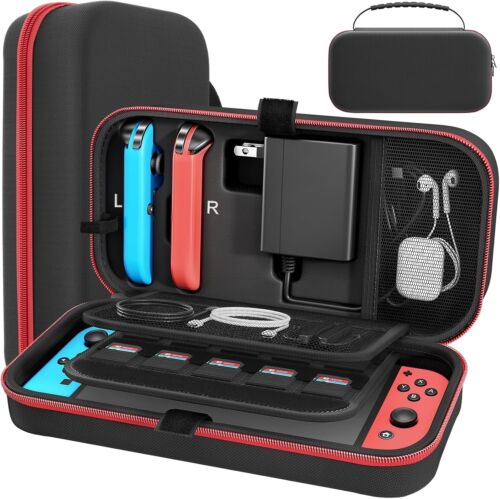 Carrying Storage Case for Nintendo Switch OLED Model/Switch Portable Travel Bag