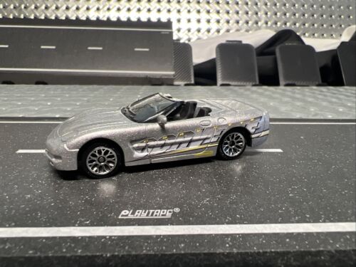 2000 Matchbox - Chevrolet Corvette Convertible Silver Metallic Mint+ - Picture 8 of 10