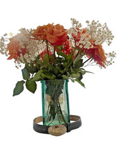 Nocona Boy's 2-Tone Black Brown Leather Belt N4410401- 26 -Sz 26 Bull Rider