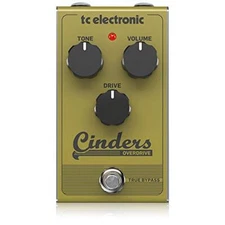 TC Electronic CINDERS OVERDRIVE Tube-Like with Extremely Responsive and