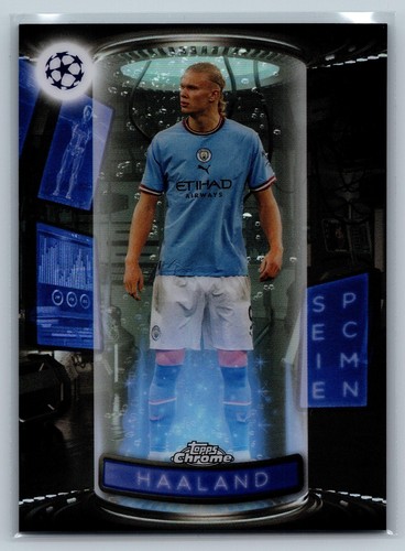 Erling Haaland 2022-23 Topps Chrome UEFA Club Competitions Specimens #S-2