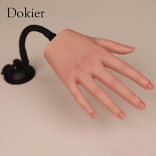 Dokier Silicone Practice Hand Model Mannequin Hand Nail Art Manicure Practice