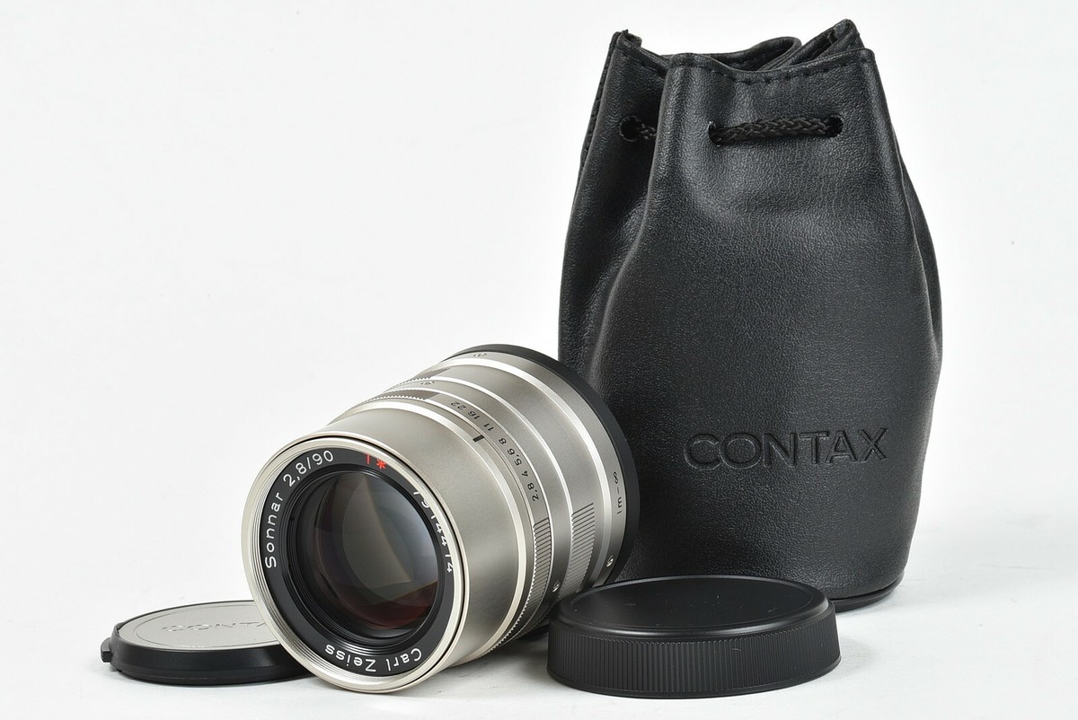 CONTAX コンタックスCarlZeiss Sonnar 90mm F2.8 Contax Carl Zeiss SONNAR T* 90mm F2.8 Lens for G1 G2