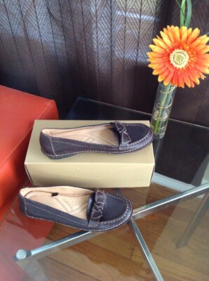 New Naturalizer Women Levity Oxford Loafers Brown Leather 8N