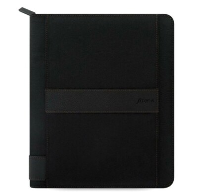 Filofax Fusion Microfaser A5 iPad Folio Hülle Leder für Apple 9,7'' Geräte Reißverschluss