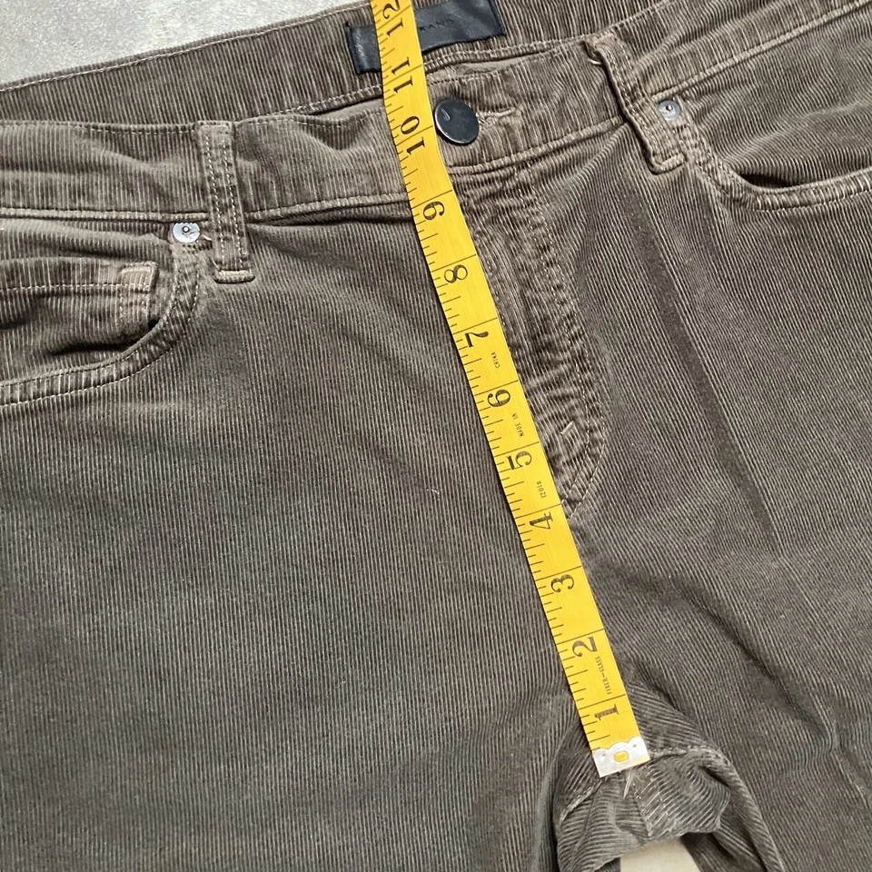 J Brand брюки мужские 36 коричневый вельвет Kane хлопковая смесь прямые штанины Chino - Изображение 3 из 4