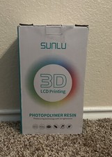 Sunlu 3D LCD printing Photopolymer Resin 1K Standard Solid Gray