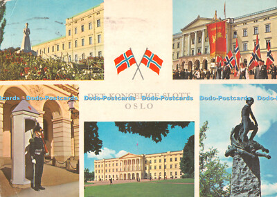 D108380 Oslo. Det Kongelige Schlitz. Mittet. Multi View. 1963