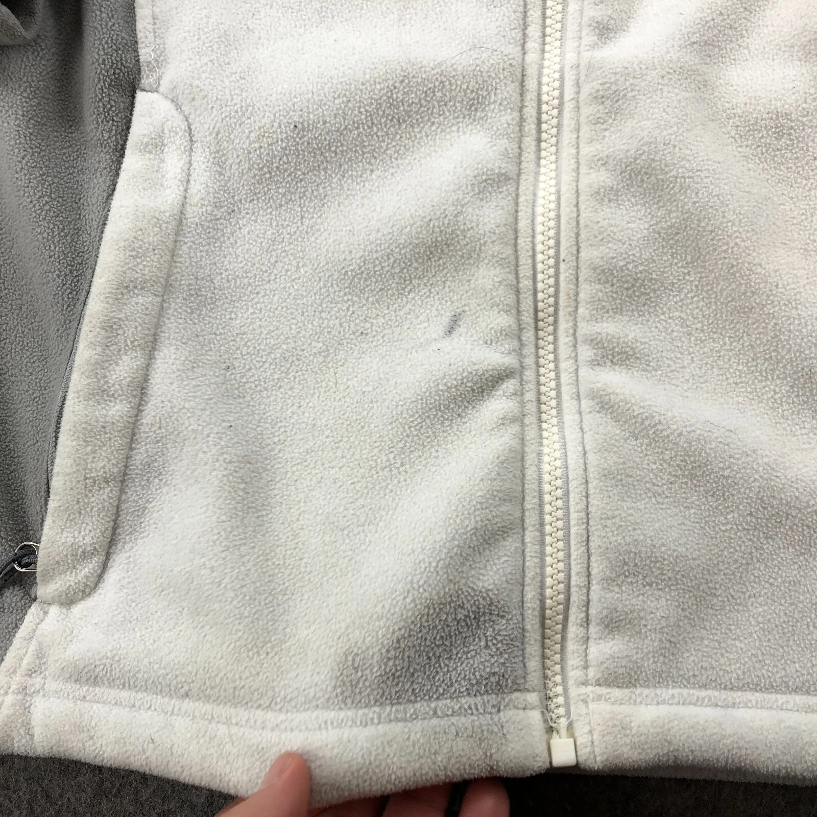 north-face fleece zip hiking casual preppy jacket