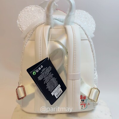 Loungefly Exclusive - Mickey Mouse Sequin Snowman Mini  display picture 3