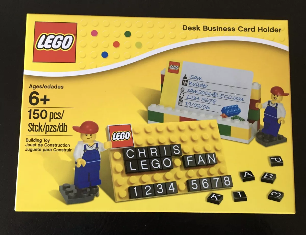 Lego 850425 Desk Business Card Holder New & Sealed