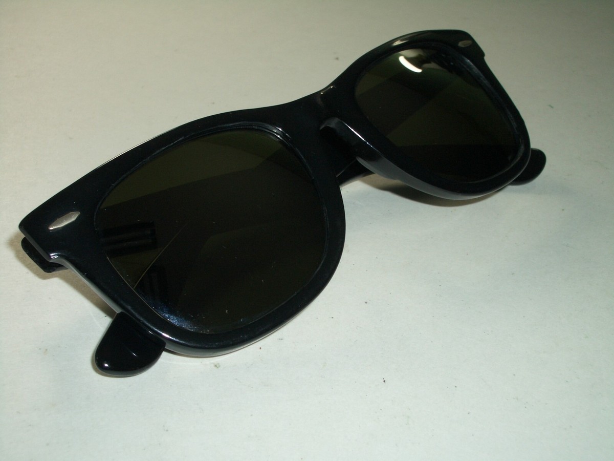 VINTAGE B&L RAY-BAN L2008 SHINY BLACK EBONY MIRRORED VINTAGE B&L RAY-BAN L2008 SHINY BLACK EBONY MIRRORED