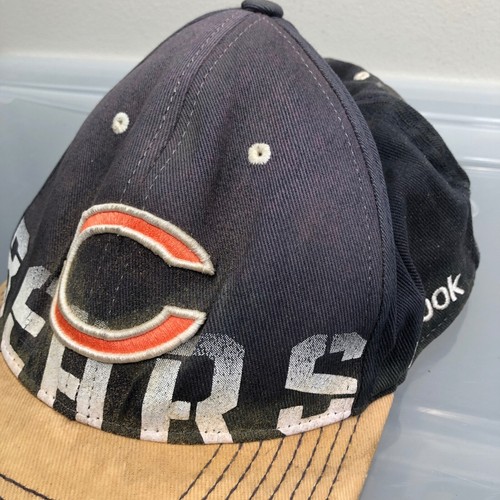 Reebok Chicago Bears Hat Blue Size Mens Large XL Baseball Cap NFL Football Team - Picture 3 of 10