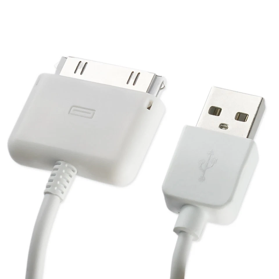 Cargador de coche USB de moda con cable de datos USB para AT&T Apple iPhone 4 16 GB 32G Foto 3 de 3