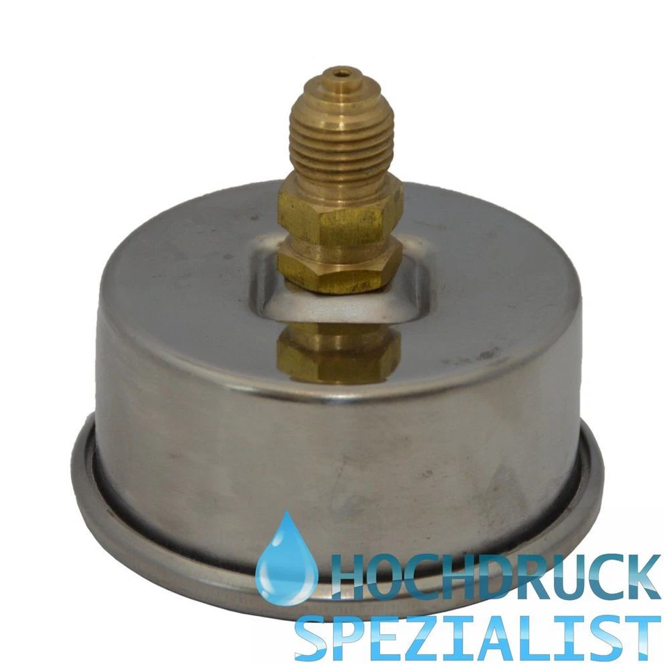 Manometer,Hochdruckmanometer 250 bar 1/4" Anschluß für Kränzle, glyceringedämpft - Bild 3 von 3