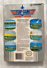 Juego de colecci&oacute;n Nintendo NES Top Gun The Second Mission Konami - Anuncio #1
