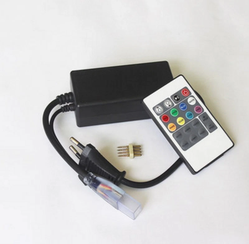 New 220V 240V RGB LED Strip Light Waterproof 5050 SMD tape lighting rope 1-100m - Image 4 of 4