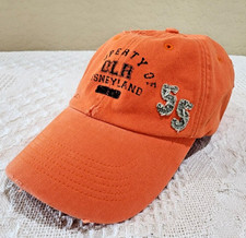 2010 Property of Disneyland DLR 55th Anniversary Orange Adult Baseball Cap Hat