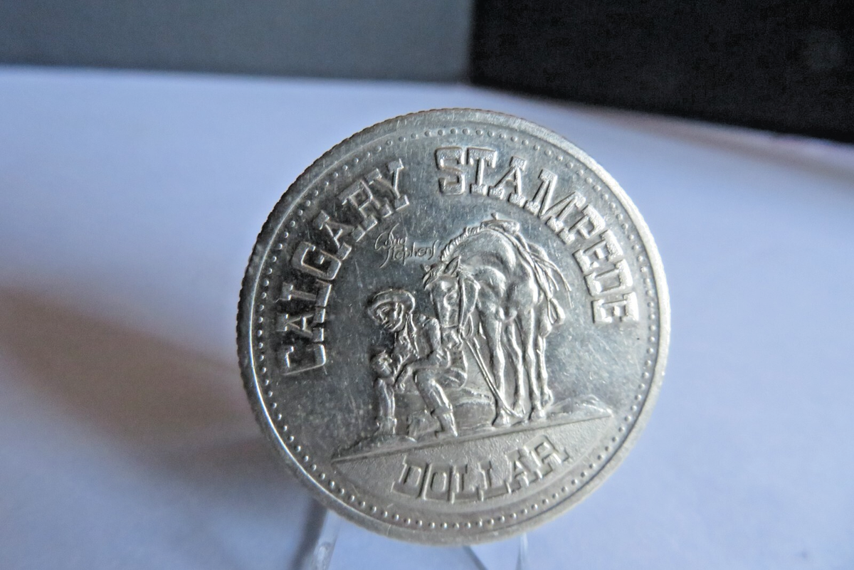 1974 Calgary Stampede® Dollar “Salute To Aviation” Silver Dart