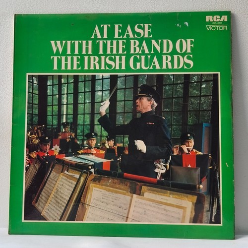 At Ease With The Band of The Irish Guards 12” Vinyl LP Record - Picture 1 of 4