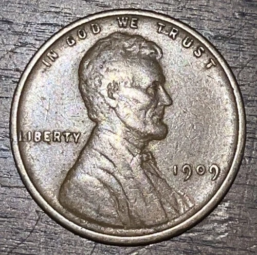 1909 P Lincoln Cent VF+