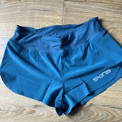 Skins Womens Ladies Series-3 Running Shorts Teal size medium brand new bagged   