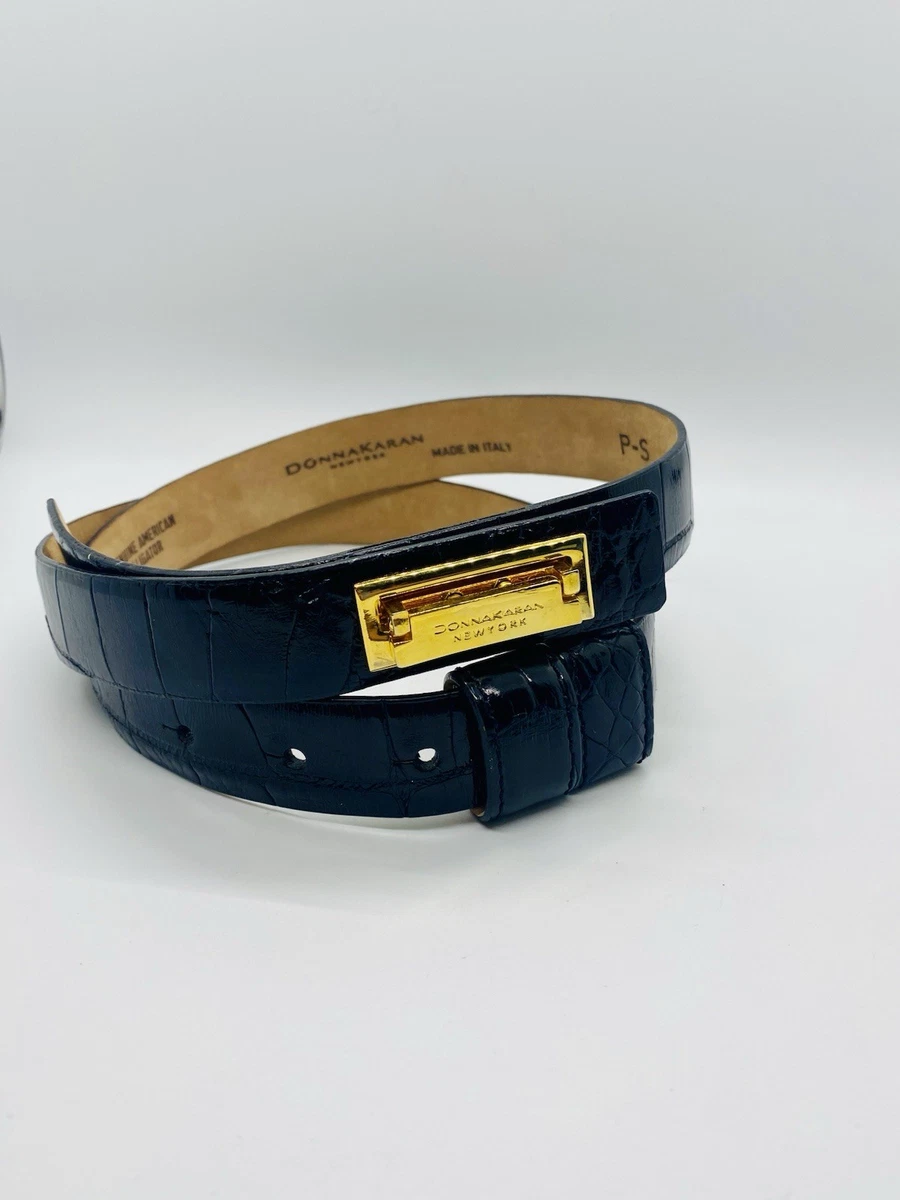 ベルト 80s DONNA KARAN Crocodile Leather Blet Donna Karan Crocodile/Alligator Belts for Women for sale | eBay