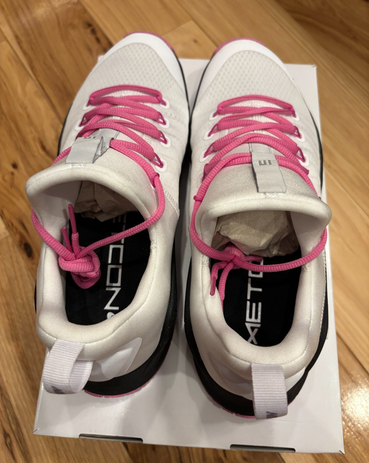 Nike By You Free Metcon 6 White Pink Black IM1373 900 Women's Size 11.5 Men's 10 thumbnail 5