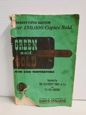 Green and Gold Cookery Book 25th Edition PB
