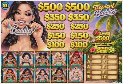 Pull Tickets - Pull Tabs - Game - Baddies- Mini Subset