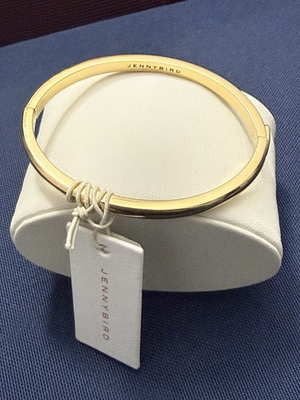#ad Jenny Bird 6quot; Remie Bangle in Gold With TAG $158 $139.00