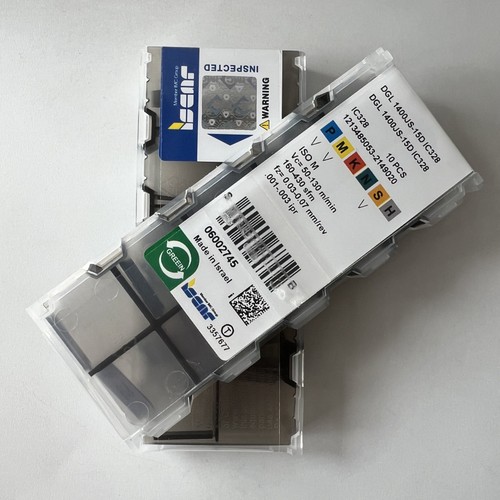 ISCAR / DGL1400JS-15D IC328 / 10 PEZZI - Foto 3 di 8