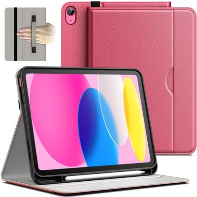 JETech Hülle für iPad (A16) 11./10. Generation (2025/2022), PU Leder Business