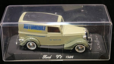 1936 Ford V8 Panel Van Automobile La Revue des Passionnés 1:43 Diecast Solido