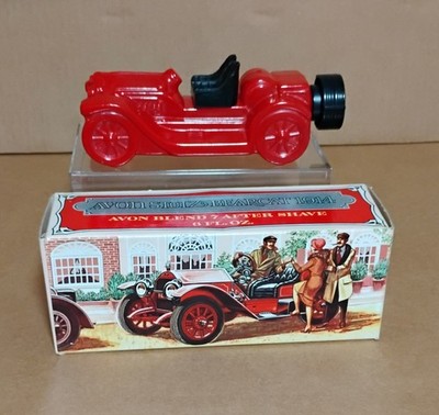 Stutz Bearcat 1914 Avon Glass Decanter Bottle Sport Car Shape Blend7 After Shave