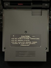 Karnov Nintendo Entertainment System NES Cartridge 1987 Data East (Tested)