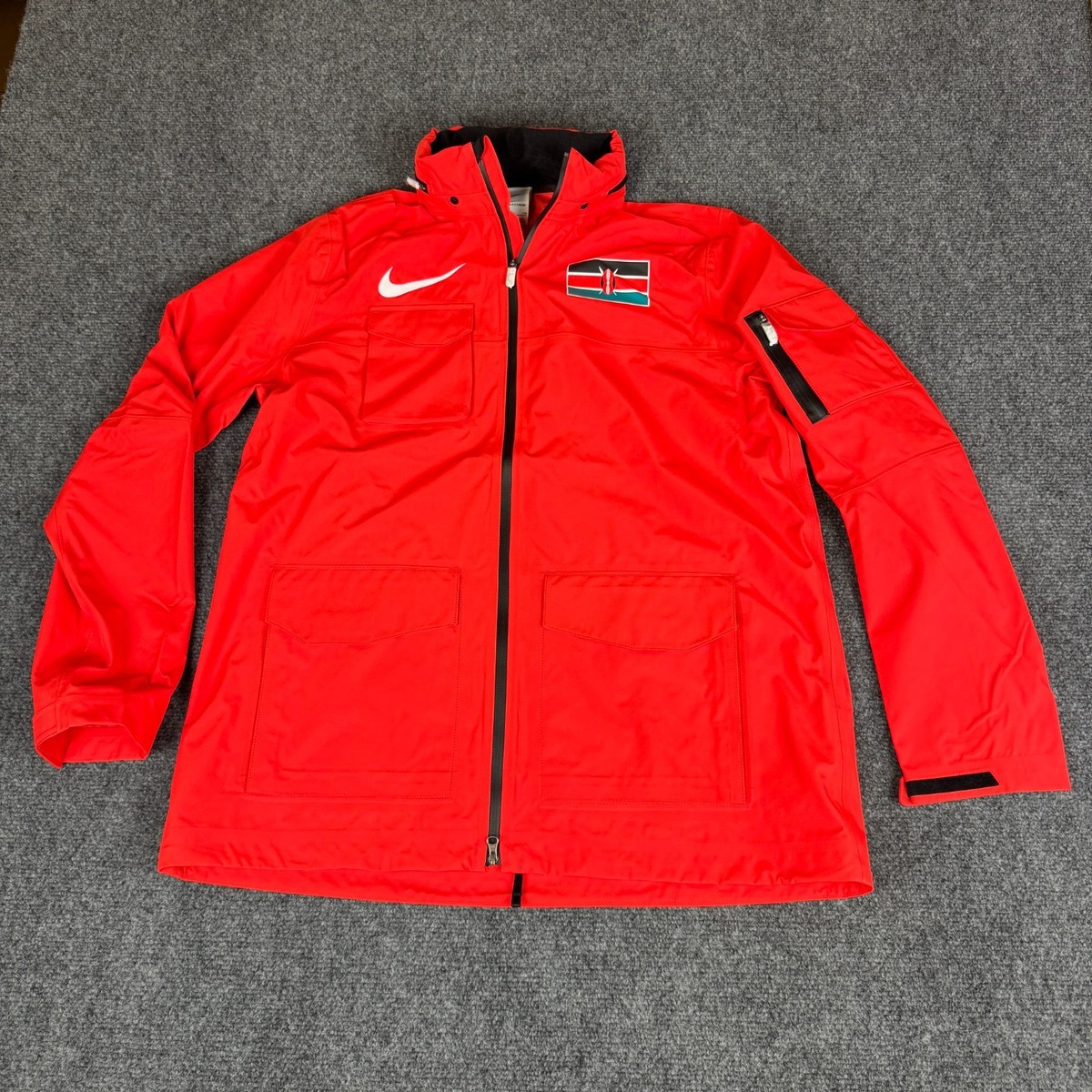 Mens S Nike Pro Elite Storm-Fit ADV Kenya Team Issued Hooded