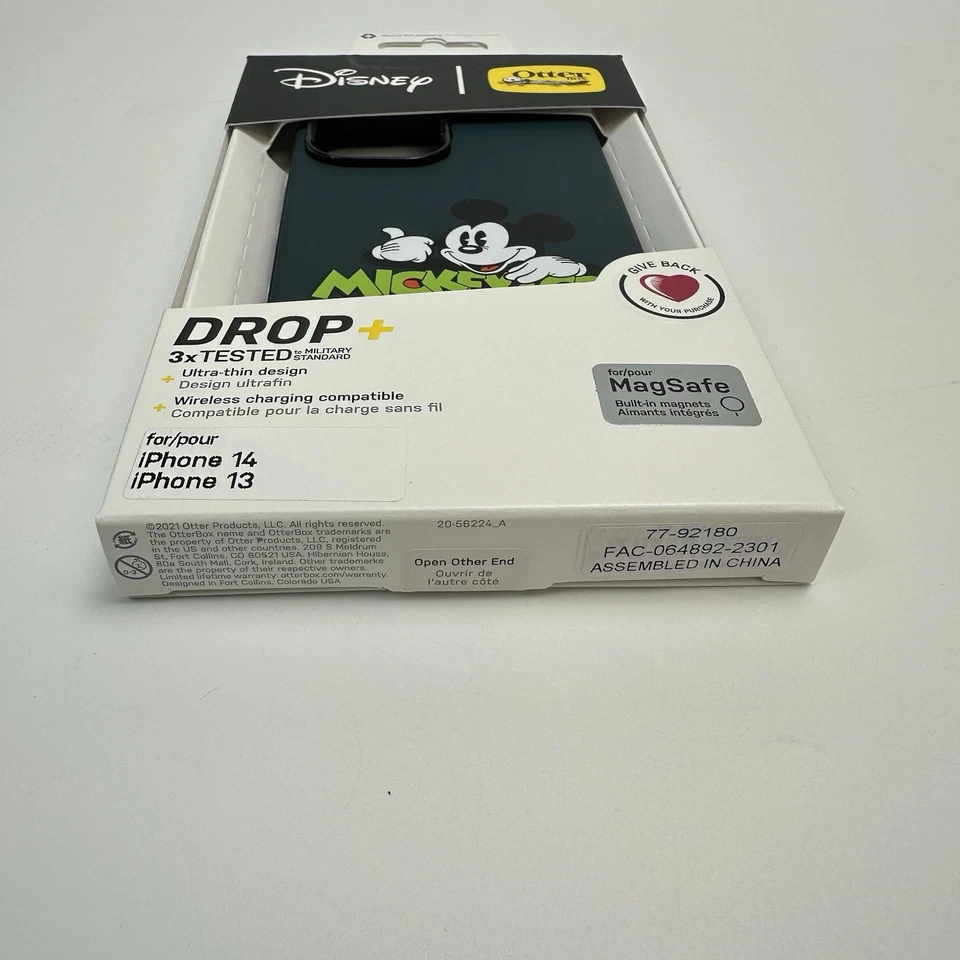 批量 24 件 全新 迪士尼 OtterBox Symmetry iPhone 13/14 保护壳 – 米老鼠 — 第 3/4 张图片