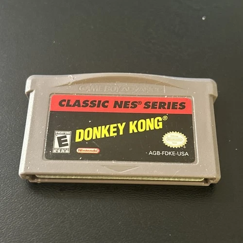 Donkey Kong Classic NES Series (Nintendo Game Boy Advance, 2004) GBA