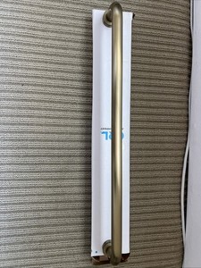 CRL SDTBS18BBRZ Brushed Bronze 18" Single-Sided Towel Bar for Glass