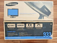 SAMSUNG 933BW - 19" TFT/TN WXGA+ LCD Monitor 5 ms VGA, DVI